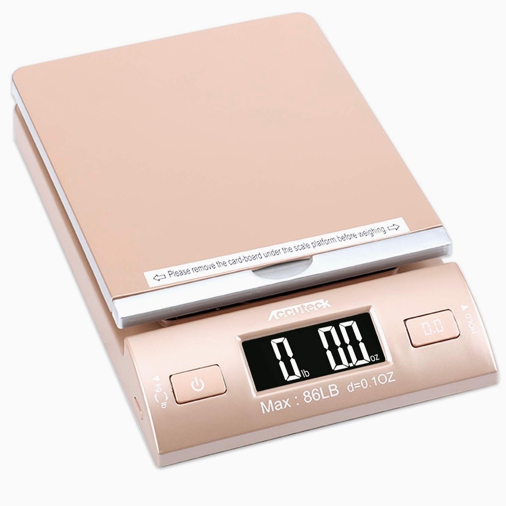 Accuteck Gold 86Lbs Digital Shipping Postal Scale